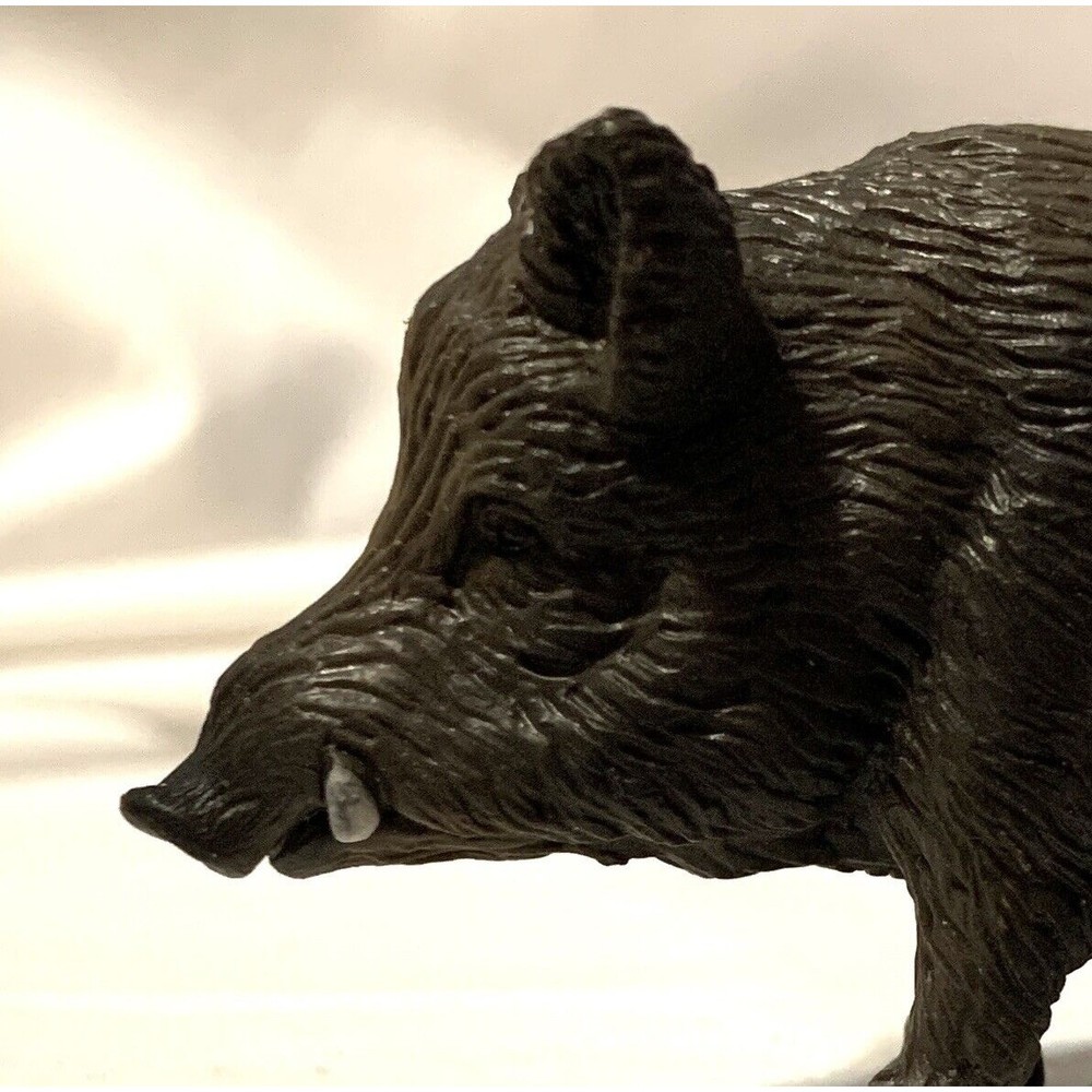 Schleich 2003 Wild Boar Pig Hog Black Retired Germany